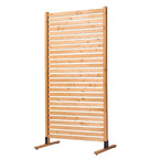 VEVOR Wooden Privacy Screen, Freestanding Wood Privacy Panel - Image 2
