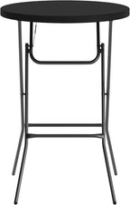 Flash Furniture Elon Round Folding Bar Height Table - Image 8