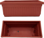 The HC Companies 18 Inch Venetian Rectangular Window Planter Box - Image 4
