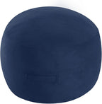 MeMoreCool Round Stuffed Pouf Ottoman Foot Rest, Floor Pouf Foot Stool by MeMoreCool
