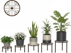 Set of 5 Metal Plant Stand for Heavy Potted Plant for Home Indoor and Outdoor - Image 2
