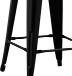 AC Pacific 24” Metal Backless Barstool Set of 2 – Country Rustic Style - Image 7