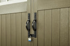 Rubbermaid 7 Foot by 7 Foot Weatherproof Outdoor Storage Shed - Image 7