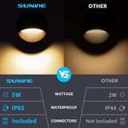 SUNVIE 5W LED Low Voltage Deck Lights, 12-24V Step Lights Outdoor - Image 3