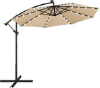 Yaheetech 10FT Solar Offset Umbrella by Yaheetech