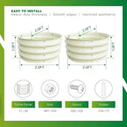 GARDMAX 2 Pack 2x2x1FT Galvanized Round Raised Garden Bed Kit, Metal Planter - Image 5