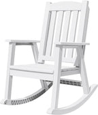 Devoko PP Material Rocking Chair Outdoor Indoor All Weather High Back Patio by DEVOKO