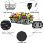 2 Pack 24 Inch Window Boxes Planter - Image 3
