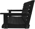 Poly Lumber 3-Seat Porch Swing, HIPS 5-Feet Bench Swing - Image 9