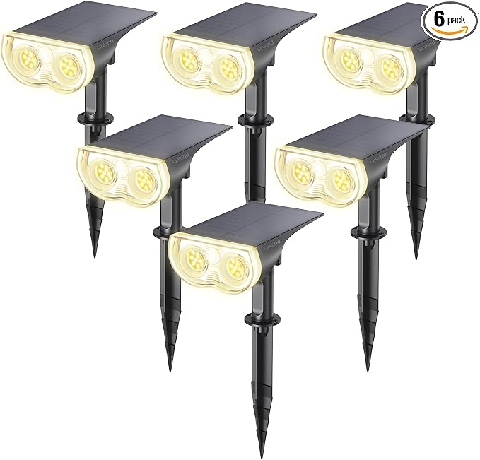 Linkind Solar Lights Outdoor Waterproof IP65, StarRay Dusk-to-Dawn Outdoor by Linkind