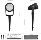 Low Voltage Safety Landscape Lights Outdoor: 7W 840LM LED Landscape Lighting - Image 9
