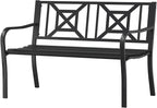 On Shine Patio Garden Bench, Outdoor Park Bench by Unknown
