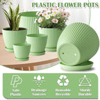 7.5/6.5/5.5/4.9/4.2/3.5 Inch Plant Pots - Image 4