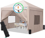 Quictent Privacy 8x8 Pop up Canopy Tent by QUICTENT