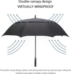 G4Free 47/54/62/68/72 Inch Automatic Open Golf Umbrella Oversize Extra Large - Image 4