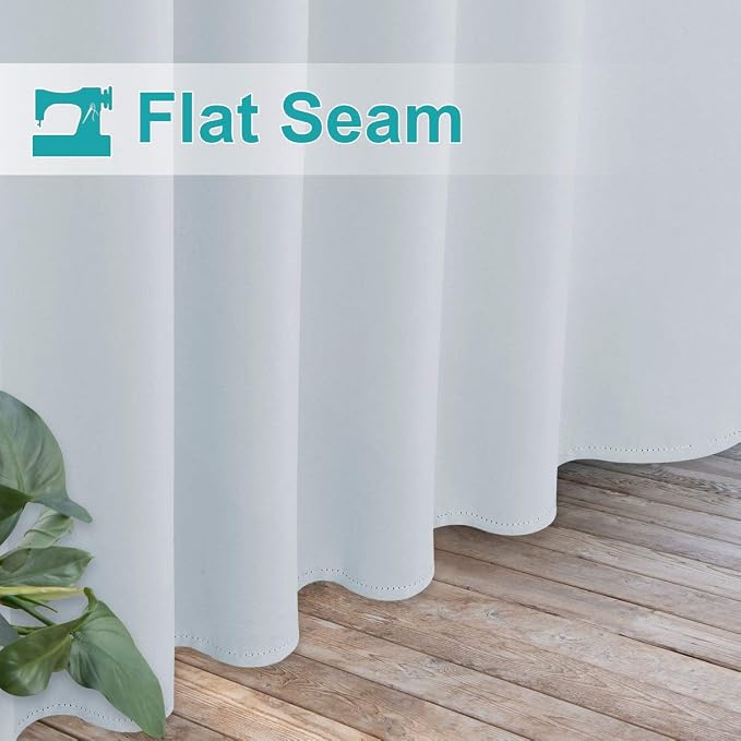 NICETOWN 2 Panels Outdoor Patio Curtainss Room Dividers Waterproof, Outdoor - Image 7
