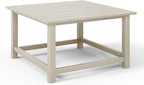 WestinTrends Malibu Low Outdoor HDPE Square Patio Coffee Table - Image 7