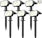 NYMPHY Solar Lights Outdoor Waterproof IP68, 56 LED 3 Lighting Modes Solar by NYMPHY