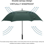 G4Free 47/54/62/68/72 Inch Automatic Open Golf Umbrella Oversize Extra Large - Image 2