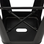 Devoko Metal Bar Stools 24" Indoor Outdoor Stackable Barstools Modern Style - Image 5