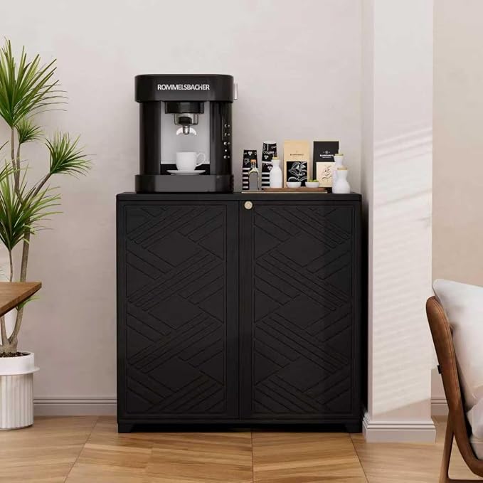 ADDOK Indoor Outdoor Plastic Storage Cabinet 34"x15"x34", Outdoor Storage Shed - Image 2