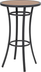 Bar Height Patio Table, 40-Inch Outdoor Pub Table Bistro Table by NagaBahna