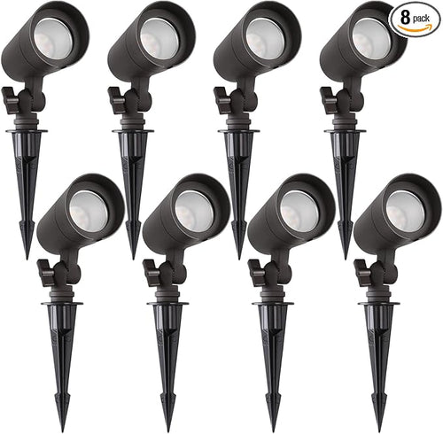 3CCT LED Landscape Lights with Connectors, 12V Low Voltage, 3000K/4000K/5000K by EENERGETICLIGHTING