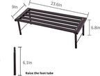 SBDSBD OUTEROOM Metal Plant Stand, Rust-proof Aluminum Flower Pot Stand - Image 3