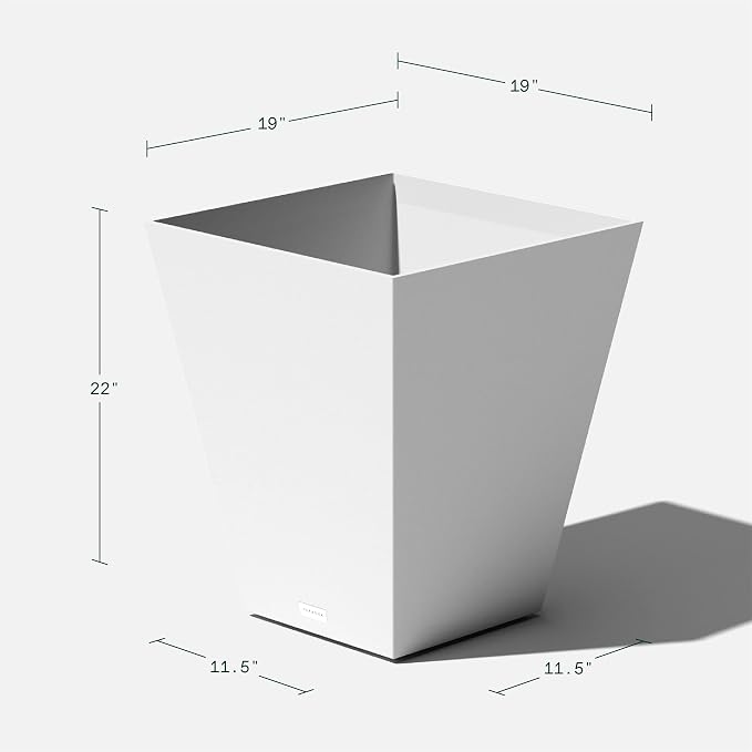 Veradek Nobleton Indoor/Outdoor Wide Square Planter - Image 8