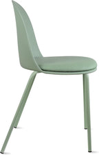 2xhome Modern Stackable Armless Dining Chair | Plastic Shell Seat - Image 9