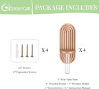 Glasseam Hanging Plant Propagation Stations: Boho Glass Wall Propagation vases - Image 8