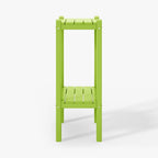 WestinTrends Malibu 36" Outdoor Adirondack HDPE 2-Tier Patio Side Table - Image 7
