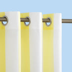 Sun Zero Valencia Cabana Stripe Indoor/Outdoor UV Protectant Energy Efficient by SunZero%E2%84%A2