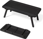 VINGLI Outdoor Folding Coffee Table, Natural Poplar Wood Patio Coffee Table by VINGLI
