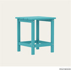 POLYWOOD Long Island 18" Side Table - Image 4