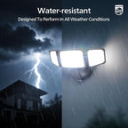 Philips 72W 7400LM LED Flood Lights Outdoor, Switch Controlled Aluminum - Image 8