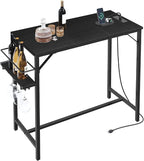 Bar Table, 35.4-Inch Counter Height Pub Table - Image 8