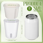 10 Pcs 3.74 Inch Self Watering Pots Self Watering Planters - Image 2