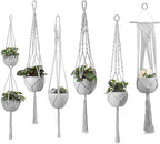 Plant Hanger Indoor, Macrame Plant Hangers Indoor Macrame Hanging Planters by Feedee