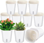 10 Pcs 3.74 Inch Self Watering Pots Self Watering Planters by Ziliny