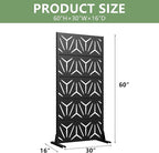 Casaphoria Metal Privacy Screen Outdoor - Image 4
