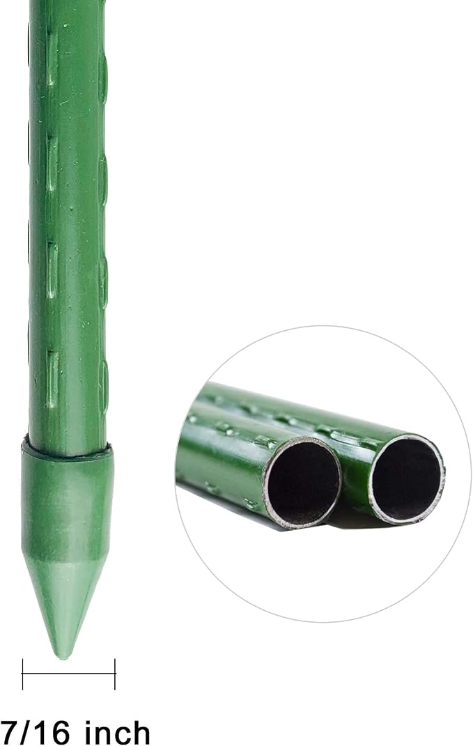 WAENLIR Garden Stakes 36 inch 3ft Sturdy Tomato Stakes, Plant Stakes - Image 3