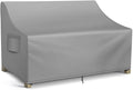 WLEAFJ Patio Sofa Cover Waterproof, 2-Seater Patio Loveseat Cover, Heavy Duty by WLEAFJ