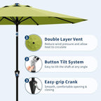Garvee 10FT Patio Umbrella - Image 4