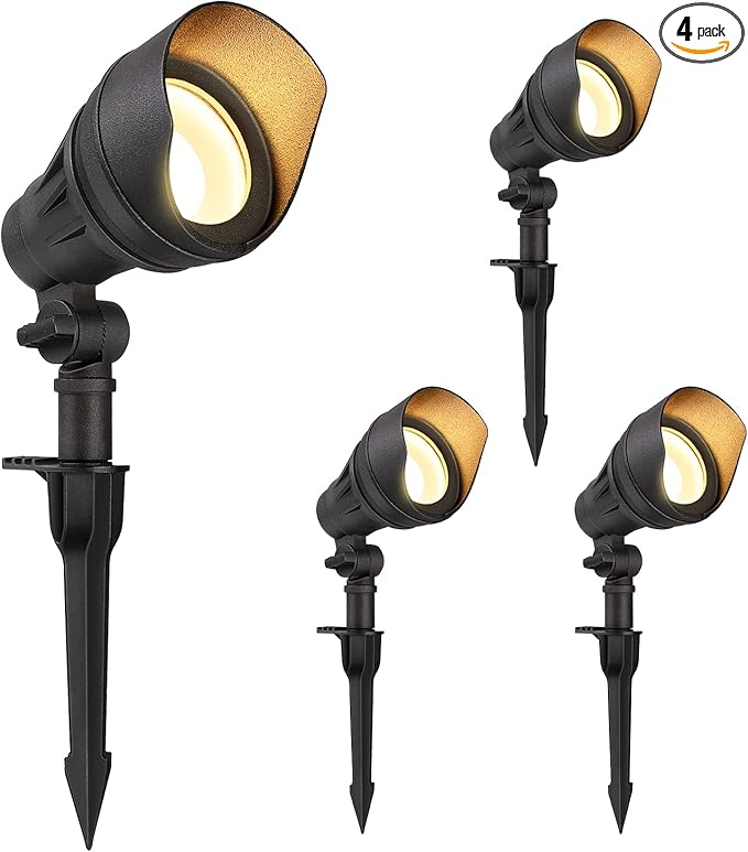 DEWENWILS LED Low Voltage Landscape Lights, 14W 540LM 3000K 12V Aluminum by DEWENWILS