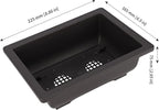 MANCHAP 20 PCS 8.9 Inch Plastic Bonsai Training Pots, Rectangular Bonsai Tree - Image 2