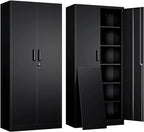 Yizosh Metal Garage Storage Cabinet by Yizosh