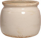 Ceramic Planter & Vase for Wabi Sabi Decor, 6.29 Inch Nordic Minimalist Flower by XiaanJiaju