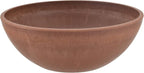 PSW Pot Collection M30TC 8-inch Plastic/Stone/Wood Composite Low Bowl Planter – - Image 2