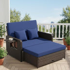 Tangkula Patio Rattan Daybed - Image 2